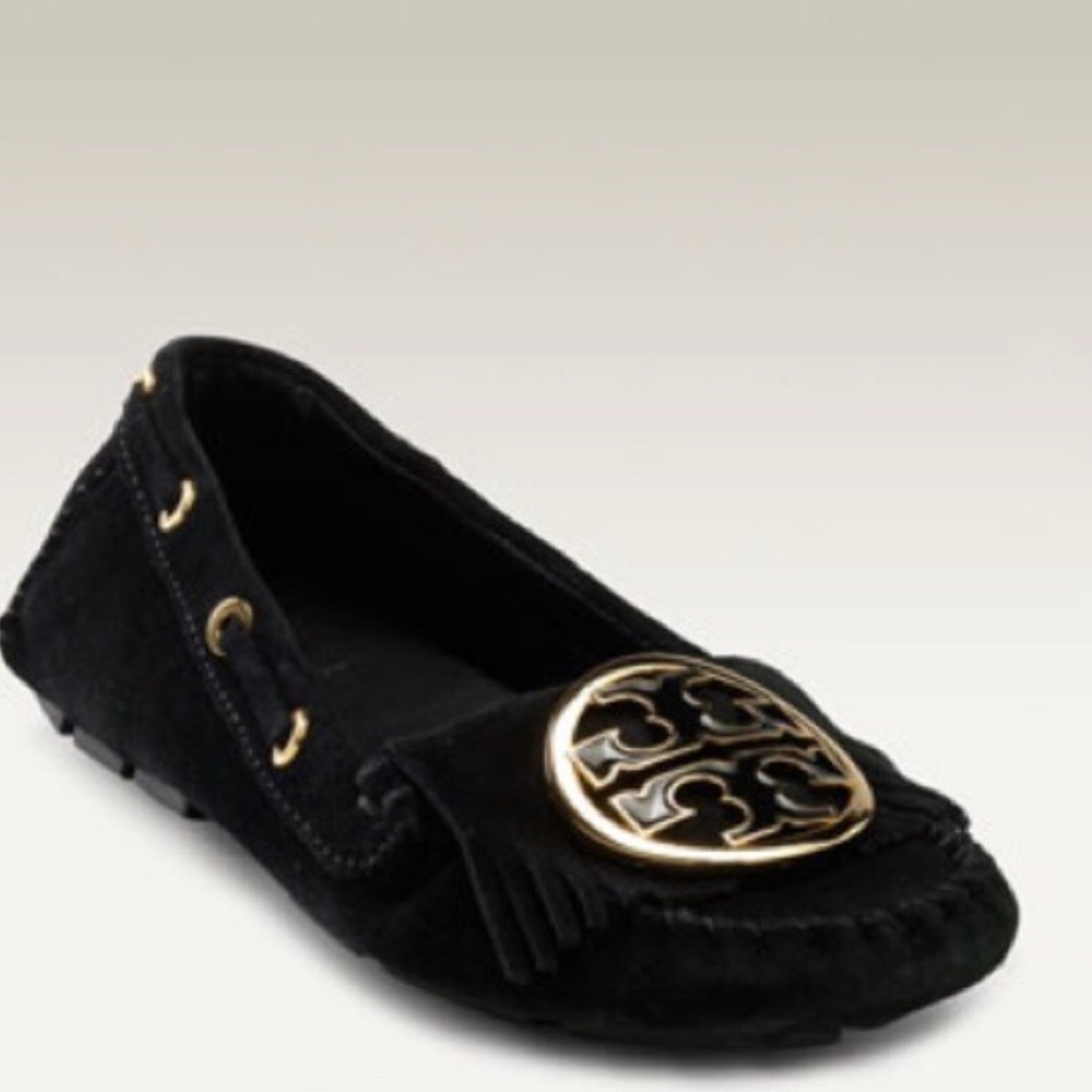 Tory Burch 'Alexandra' suede moccasins